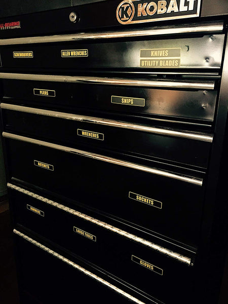 Tool Chest Organization With Vinyl Decals : 3 Steps (with Pictures